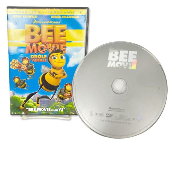 Bee Movie DVD, 2008 Animation Jerry Seinfeld Renée Zellweger - Picture 4 of 4